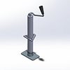 Trailer Jack - A-Frame - Topwind - 27-1/2" Lift - 2,000 lbs
