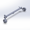 Torsion_Axle_750Kg_1000mm
