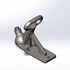 Bolt-on Coupler for Australian trailers - 50mm
