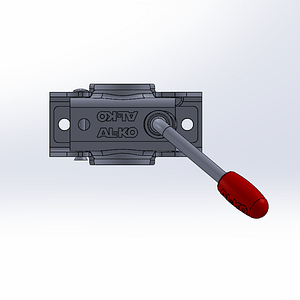 Trailer Caravan Jockey Wheel Clamp 48MM - ALKO
