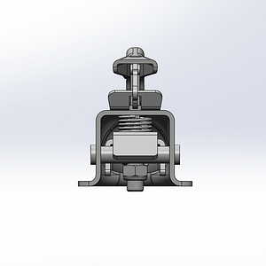 Channel Tongue Trailer CouplerTrigger Latch - Zinc - 2 BallBolt On - 3.500 lbs