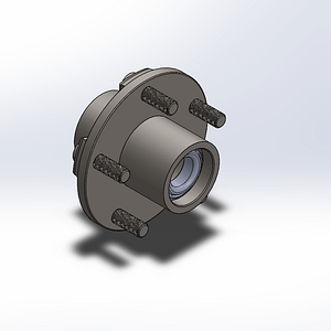 Trailer Idler Hub Assembly for 2K Lbs Axles 13