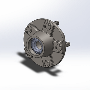 Trailer Idler Hub Assembly for 2K Lbs Axles 13