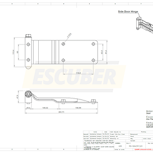 Side Door Hinge