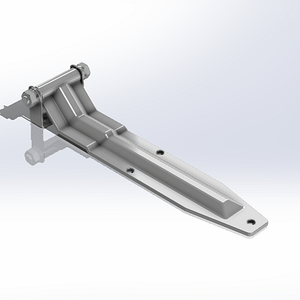 Cam Action Lockable Door Latch Kit for Large Enclosed Trailers