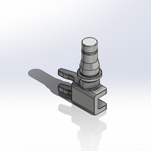 Cam Action Lockable Door Latch Kit for Large Enclosed Trailers