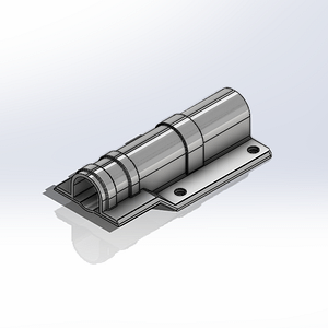 Cam Action Lockable Door Latch Kit for Large Enclosed Trailers