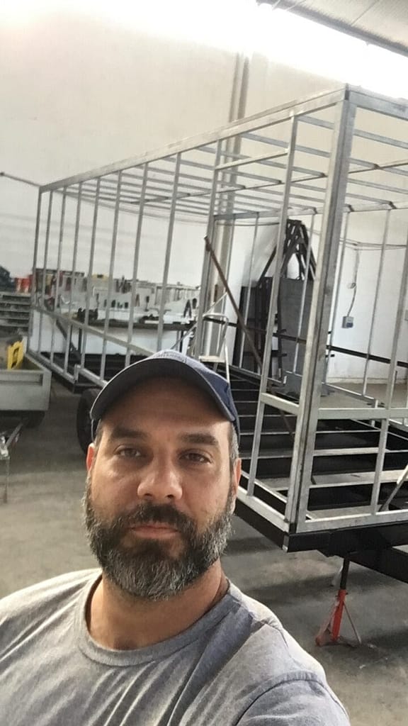 Eng. Guilherme Campos at Escuber Trailer Experts