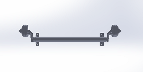 Torsion_Axle_750Kg_1000mm