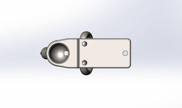 Bolt-on Coupler for Australian trailers - 50mm