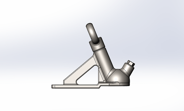 Bolt-on Coupler for Australian trailers - 50mm