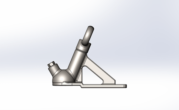 Bolt-on Coupler for Australian trailers - 50mm