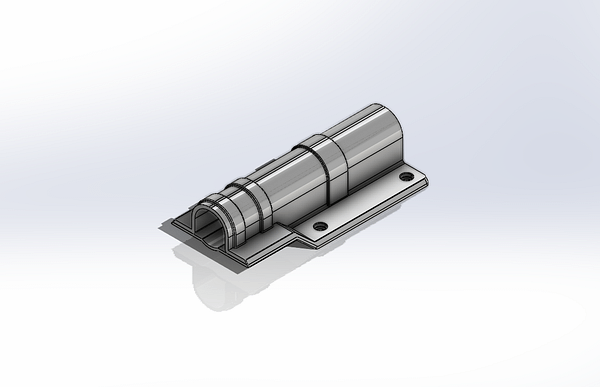 Cam Action Lockable Door Latch Kit for Large Enclosed Trailers