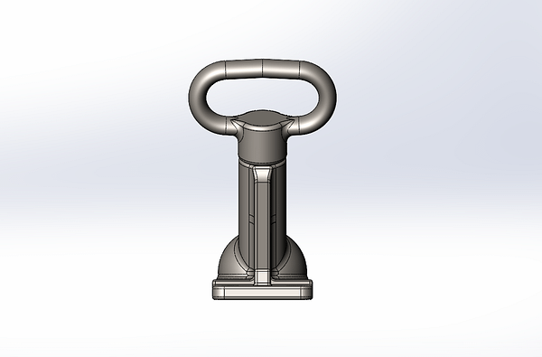 Bolt-on Coupler for Australian trailers - 50mm