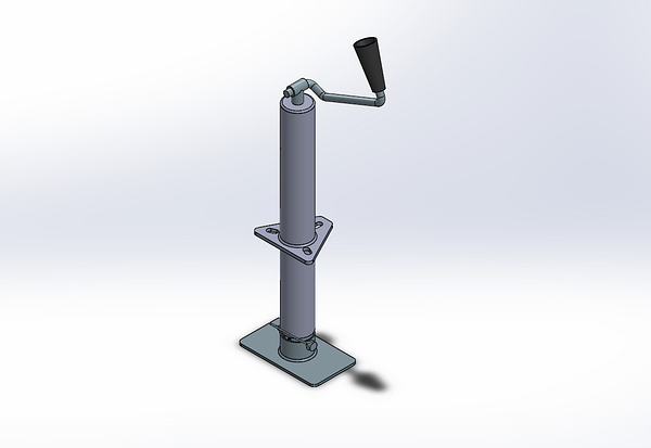 Trailer Jack - A-Frame - Topwind - 27-1/2" Lift - 2,000 lbs