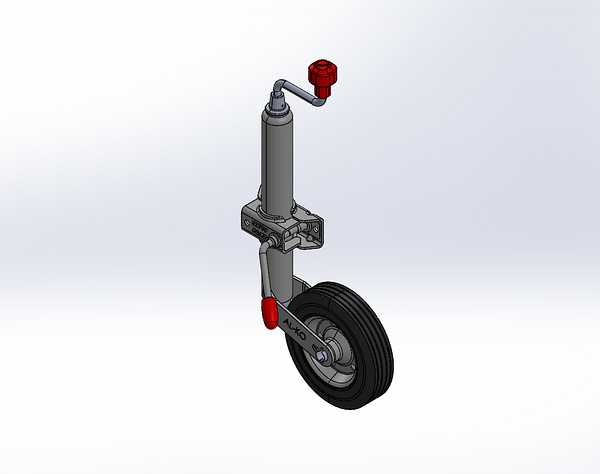 Jockey Wheel and Clamp 48MM 150KG - ALKO