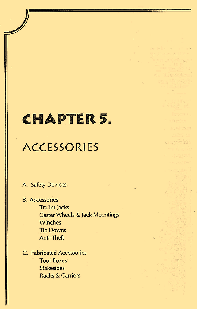 CHAPTER 5. ACCESSORIES